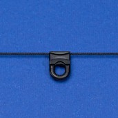 Gleiterkordel flach 80mm, 6mm Laufnut