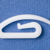 SINGLE-CURTAIN HOOK white