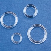 GARDINEN-RING glasklar 6/10 mm