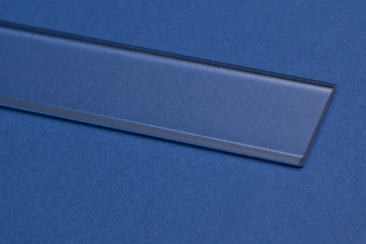 ПЛАНКА- УТЯЖЕЛИТЕЛЬ для японских панелей и римских штор прозрачный