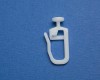 ROUNDHEAD HOOK white 9mm