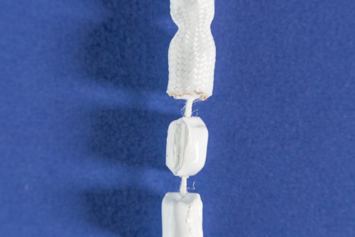 BLEIBAND beschichtet weiss 22g