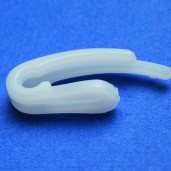 FORKED-CURTAIN HOOK white