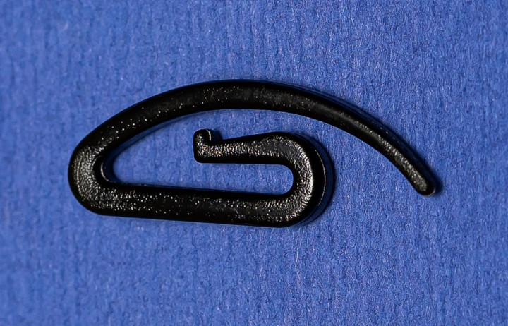 SINGLE-CURTAIN HOOK black